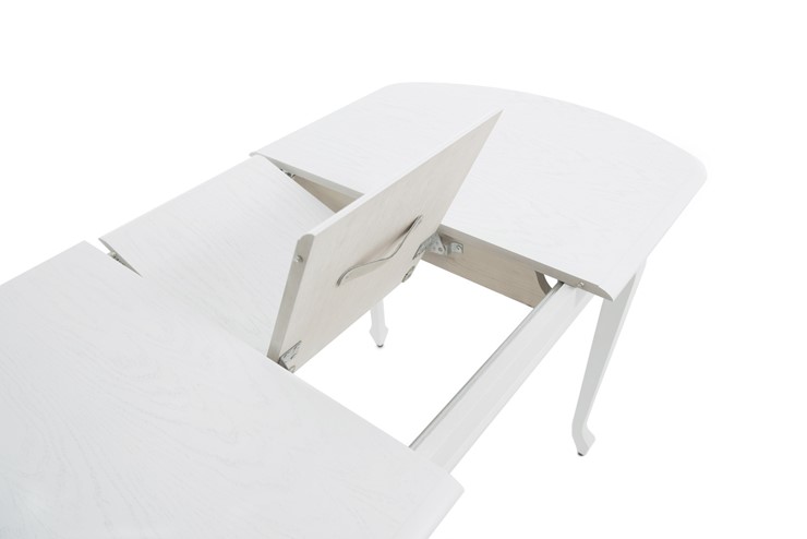Кухонный стол раскладной Прага исп.2, тон 5 Покраска + патина (в местах фрезеровки) в Абакане - изображение 4