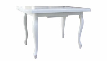 Кухонный стол раскладной Граф, 120х160, с узором (стандартная покраска) в Абакане