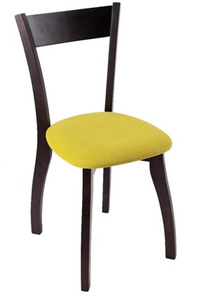 Обеденный стул Лугано каркас массив венге, велюр - мазерати олива в Абакане - изображение