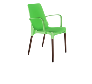 Обеденный стул SHT-ST76/S424-С (зеленый/коричневый муар) в Абакане