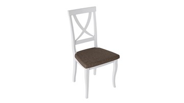 Обеденный стул Лион 2 (Белый матовый/тк № 112) в Абакане