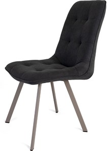 Кухонный стул Бакарди, ноги мокко прямоугольные 1-Q3015/велюр T180 Горький шоколад в Абакане
