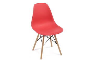 Обеденный стул DSL 110 Wood (красный) в Абакане