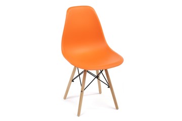 Обеденный стул DSL 110 Wood (оранжевый) в Абакане