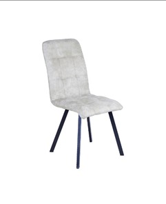 Обеденный стул Премьер С166 квадрат серый (под хром) в Абакане