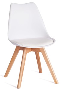 Кухонный стул TULIP (mod. 73-1) 47,5х55х80 белый арт.20220 в Абакане