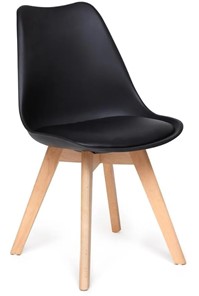 Кухонный стул TULIP (mod. 73) 48,5х52,5х83 черный арт.14210 в Абакане