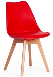 Кухонный стул TULIP (mod. 73) 48,5х52,5х83 красный арт.14208 в Абакане