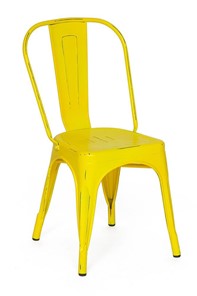 Обеденный стул LOFT CHAIR (mod. 012) 45х35х85 желтый/yellow vintage арт.11719 в Абакане