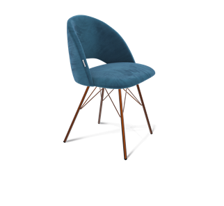 Обеденный стул SHT-ST34 / SHT-S37 (тихий океан/медный металлик) в Абакане