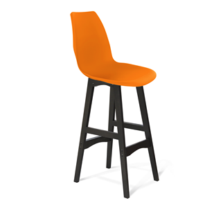 Барный стул SHT-ST29/S65 (оранжевый ral2003/венге) в Абакане
