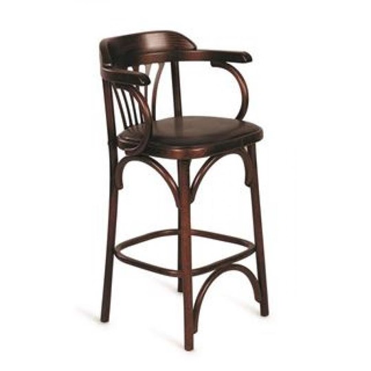 Барный стул 650 твердый (темный тон) в Абакане - изображение 1