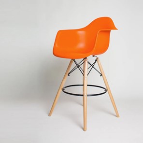 Барный стул DSL 330 Wood bar (оранжевый) в Абакане