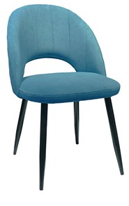 Обеденный стул 217 V16 голубой/черный в Абакане