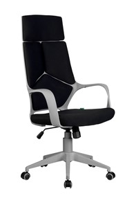 Кресло компьютерное Riva Chair 8989 (Черный/серый) в Абакане