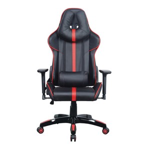 Кресло офисное Brabix GT Carbon GM-120 (две подушки, экокожа, черное/красное) 531931 в Абакане