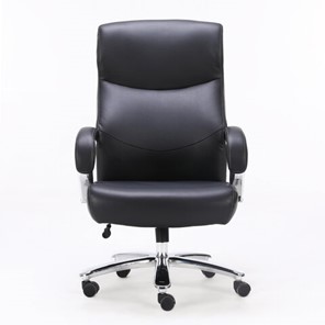 Кресло Brabix Total HD-006 (экокожа, хром, черное) 531933 в Абакане