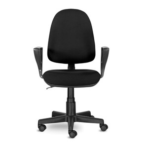 Компьютерное кресло Brabix Prestige Ergo MG-311 (регулируемая эргономичная спинка, ткань, черное) 531872 в Абакане