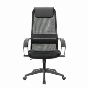 Офисное кресло Brabix Premium Stalker EX-608 PL (ткань-сетка/кожзам, черное) 532090 в Абакане - предосмотр 1