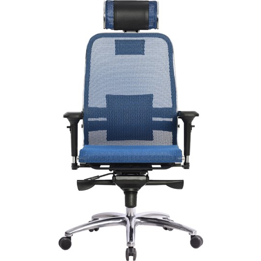 Офисное кресло Samurai S-3.04, синий в Абакане - изображение 1