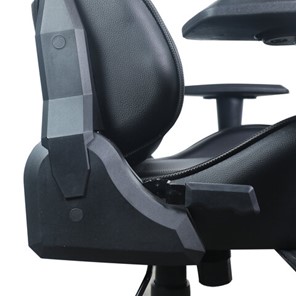 Кресло компьютерное Brabix GT Carbon GM-115 (две подушки, экокожа, черное) 531932 в Абакане - предосмотр 11