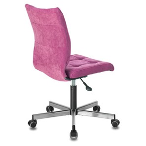 Офисное кресло Brabix Stream MG-314 (без подлокотников, пятилучие серебристое, ткань, малиновое) 532394 в Абакане - предосмотр 2