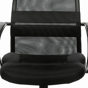 Офисное кресло Brabix Premium Stalker EX-608 PL (ткань-сетка/кожзам, черное) 532090 в Абакане - предосмотр 6