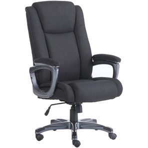 Кресло компьютерное Brabix Premium Solid HD-005 (ткань, черное) 531822 в Абакане