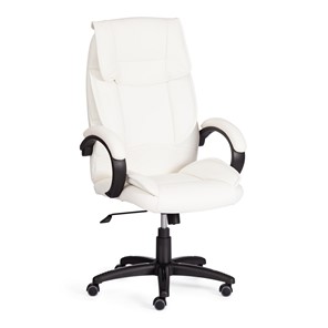 Кресло компьютерное OREON кож/зам белый, арт.21158 в Абакане
