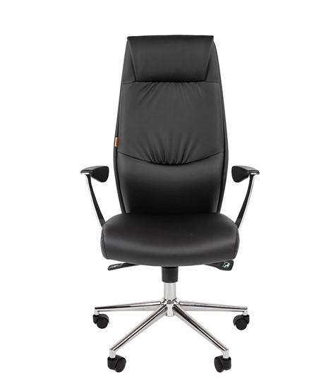 Кресло офисное CHAIRMAN Vista Экокожа премиум черная в Абакане - изображение 5