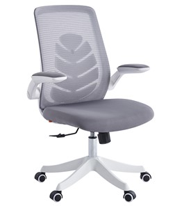 Офисное кресло CHAIRMAN 565, сетчатый акрил серый / полиэстер серый в Абакане