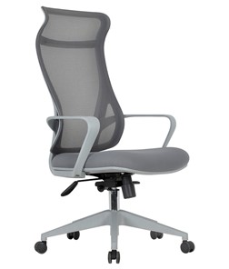 Офисное кресло CHAIRMAN 577, сетчатый акрил серый / полиэстер серый в Абакане