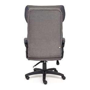 Кресло компьютерное DUKE флок/ткань, серый/серый, 29/TW-12 арт.14039 в Абакане - предосмотр 4