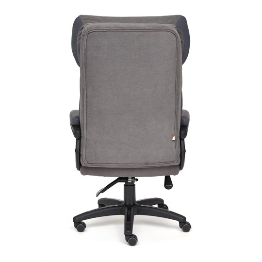 Кресло компьютерное DUKE флок/ткань, серый/серый, 29/TW-12 арт.14039 в Абакане - изображение 4