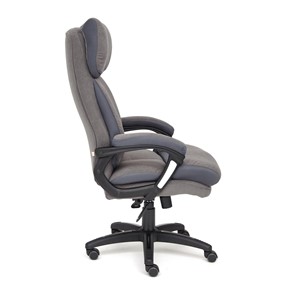 Кресло компьютерное DUKE флок/ткань, серый/серый, 29/TW-12 арт.14039 в Абакане - предосмотр 5
