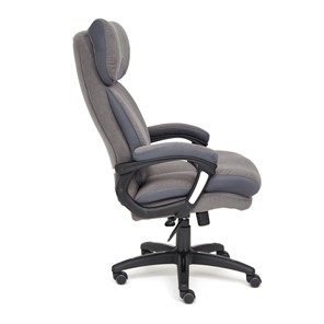 Кресло компьютерное DUKE флок/ткань, серый/серый, 29/TW-12 арт.14039 в Абакане - предосмотр 6