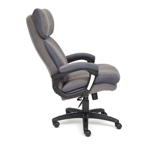 Кресло компьютерное DUKE флок/ткань, серый/серый, 29/TW-12 арт.14039 в Абакане - предосмотр 8