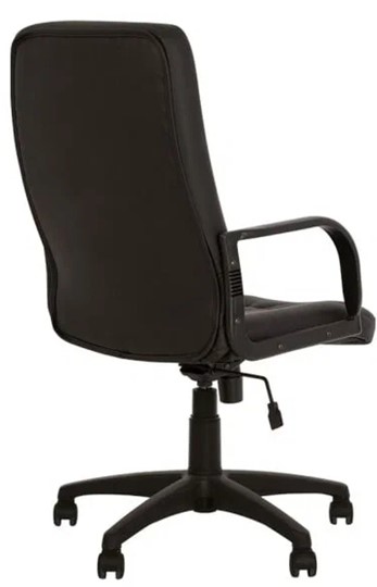Офисное кресло MANAGER (PL64) экокожа ECO-30, черная в Абакане - изображение 3