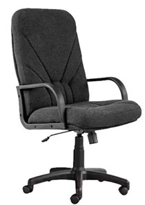 Офисное кресло MANAGER (PL64) ткань CAGLIARI C-38 серый в Абакане