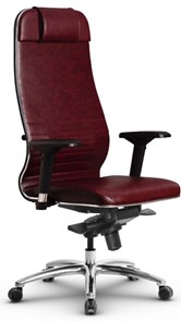 Кресло офисное Metta L 1m 38K2/4D мультиблок, нижняя часть 17838 бордовый в Абакане