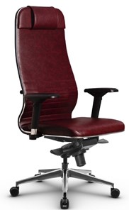 Кресло офисное Metta L 1m 38K2/4D мультиблок, нижняя часть 17839 бордовый в Абакане