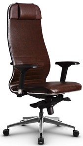 Кресло офисное Metta L 1m 38K2/4D мультиблок, нижняя часть 17839 коричневый в Абакане