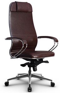 Кресло офисное Metta L 1m 38K2/K мультиблок, нижняя часть 17839 коричневый в Абакане