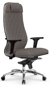 Кресло офисное Мetta L 1m 40M/2D Infinity Easy Clean (MPES) мультиблок, нижняя часть 17838 серый в Абакане - предосмотр