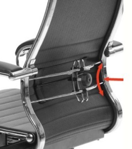 Офисное кресло Мetta L 1m 46/2D Infinity Easy Clean (MPES) мультиблок, нижняя часть 17839 белый в Абакане - предосмотр 2