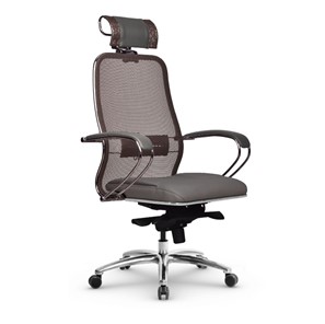 Компьютерное кресло Samurai SL-2.04 MPES Светло-коричневый / Серый в Абакане