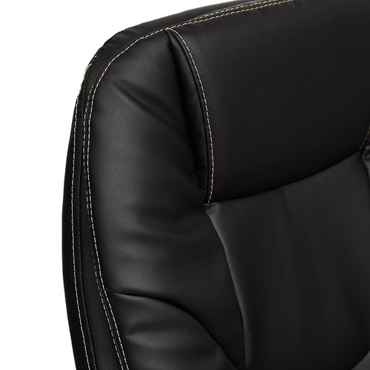 Компьютерное кресло SOFTY LUX кож/зам, черный, арт.12902 в Абакане - изображение 10