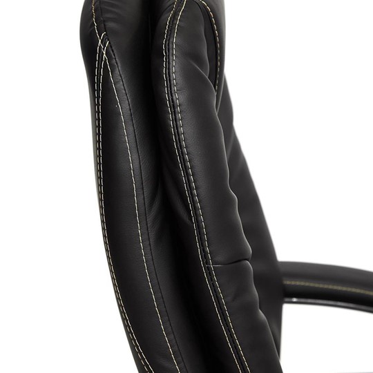 Компьютерное кресло SOFTY LUX кож/зам, черный, арт.12902 в Абакане - изображение 11