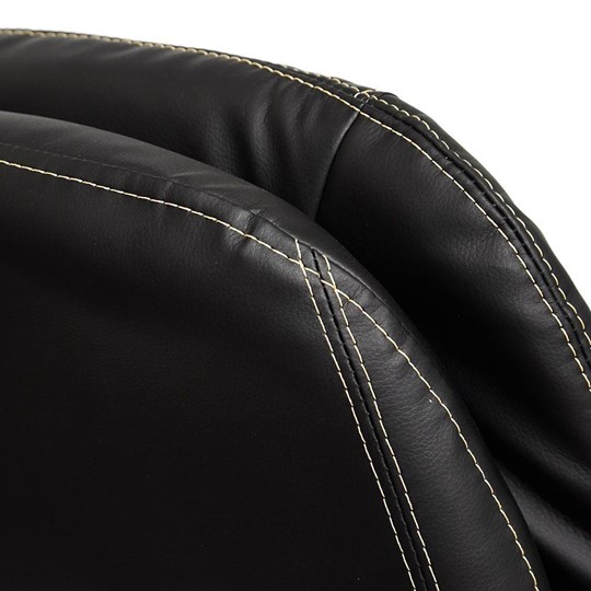 Компьютерное кресло SOFTY LUX кож/зам, черный, арт.12902 в Абакане - изображение 12