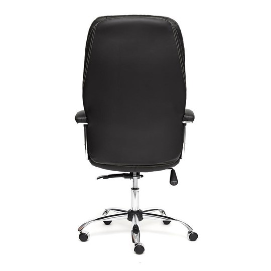 Компьютерное кресло SOFTY LUX кож/зам, черный, арт.12902 в Абакане - изображение 3